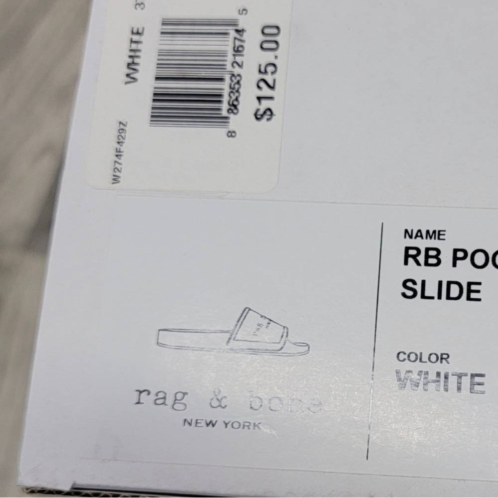 NEW Rag & Bone Pool Slides $125 - Picture 6 of 6